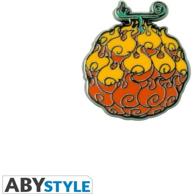 ABYstyle Odznak One Piece Flame Flame Fruit – Zboží Mobilmania