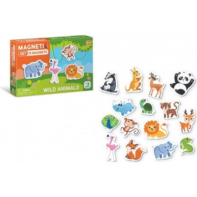 Teddies Magnety Safari 15 ks