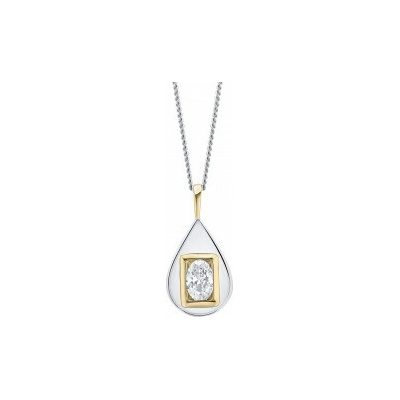 Fiorelli Strieborný prívesok s retiazkou silver P5415C