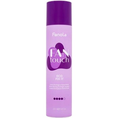 Fanola Fan Touch Eco Fix It изключително силен лак за коса, щадящ околната среда 300 ml за жени