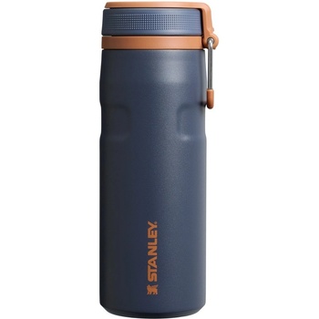 STANLEY Тъмносин термос от неръждаема стомана 470 ml IceFlow Bottle Twist Flip Twilight - Stanley (10-12106-082)