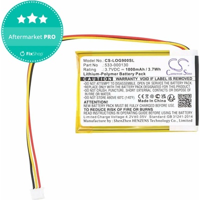 Baterie pro Logitech G403, G703, G900, G903, 1000mAh, Li-Pol, 3.7V, 533-000130, HQ
