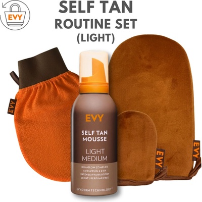 EVY Self Tan Mousse Light/Medium samoopaľovacia pena 150 ml