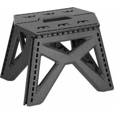 Skládací stolička SPRINGOS STAX šedá