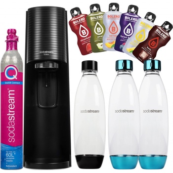 SodaStream Terra Megapack Černá