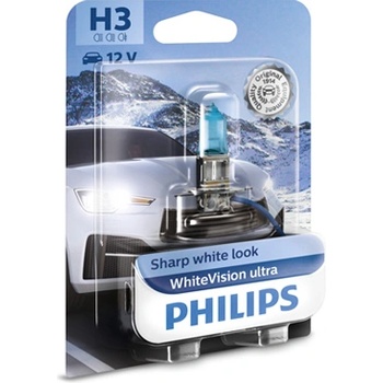 Philips Крушка, фар за дълги светлини PHILIPS H3, 12V, 55W, 3900K, 1450lm, 1 бр