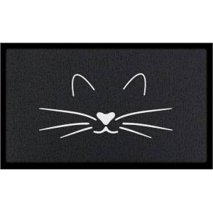 Artsy Mats Изтривалка 40x70 cm Cat Face - Artsy Doormats (DMW-WHISKERS-7040)