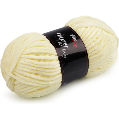 Stoklasa Pletací žinylková příze Happy Baby 100 g Balení: 1 ks, Varianta: 3 (41246) béžová nejsv. 3 (41246) béžová nejsv.