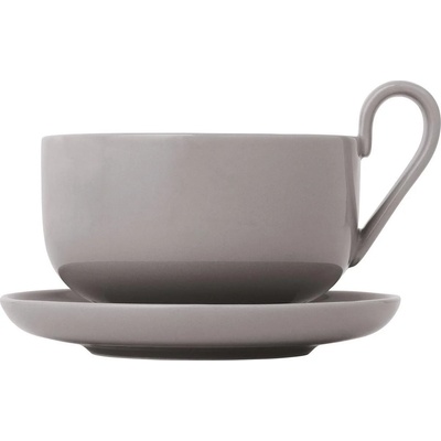 Blomus (Германия) Комплект от 2 бр. чаши за чай blomus ro - цвят сив (blomus 64141)
