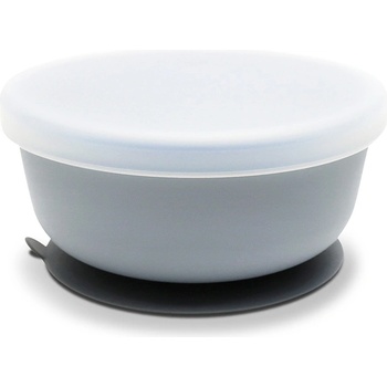 Lorelli Силиконова купа с ваккум и капак Lorelli - Natural, Grey (10230640003)