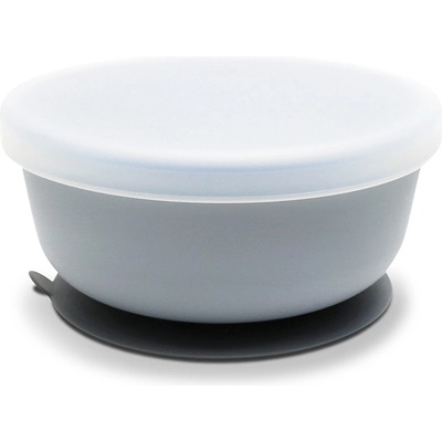 Lorelli Силиконова купа с ваккум и капак Lorelli - Natural, Grey (10230640003)