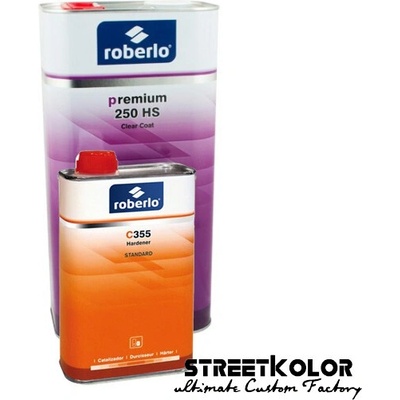 Čirý lak ROBERLO UNIX 250 HS PREMIUM 2:1, 5 litrů + 2,5l tužidla
