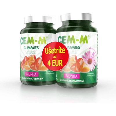 Cem-m Gummies Imunita 120 želatínových tabliet