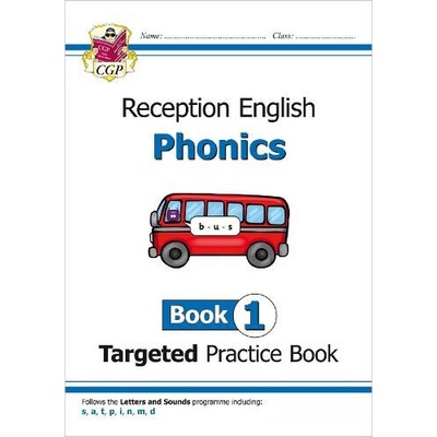 English Targeted Practice Book: Phonics - Reception Book 1 (CGP Books)(Brožovaná) – Hledejceny.cz