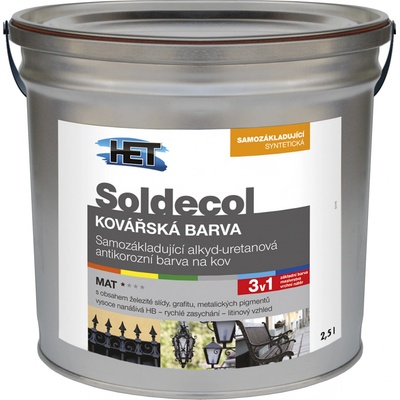 Het Soldecol kovářská barva 2,5L SKB 0944 modrá
