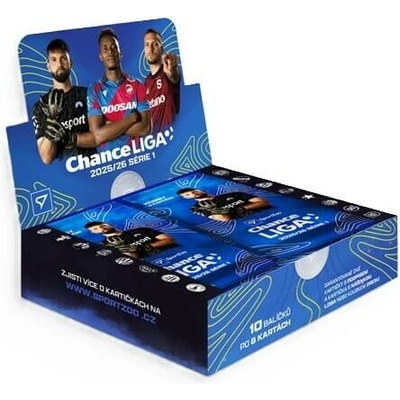 Sportzoo Chance liga 2025-2026 1. série Hobby box