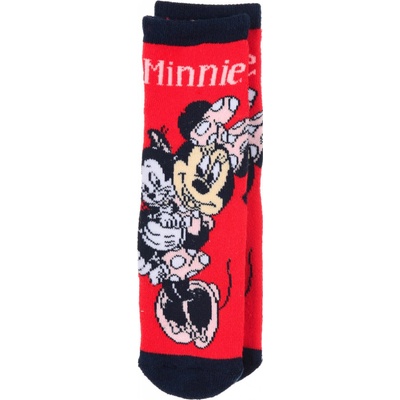 Dívčí termo ponožky Disney Minnie S KOČIČKOU červené