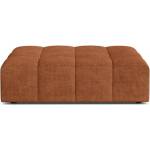 Cosmopolitan Design Теракотена шенилова табуретка Chicago - Cosmopolitan Design (COS_POUF_214_F1_CHICAGO3)