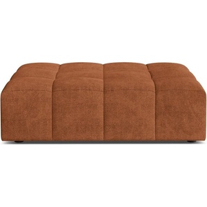 Cosmopolitan Design Теракотена шенилова табуретка Chicago - Cosmopolitan Design (COS_POUF_214_F1_CHICAGO3)