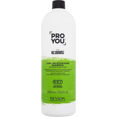 Revlon ProYou The Twister Curl Moisturizing Shampoo 1000 ml хидратиращ шампоан за къдрава и вълнообразна коса за жени