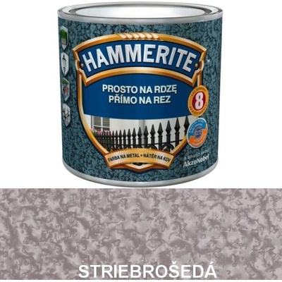 HAMMERITE kladivkový streibrošedý 2,5l