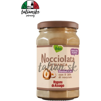 Rigoni di Asiago Nocciolata biela BIO, 250g