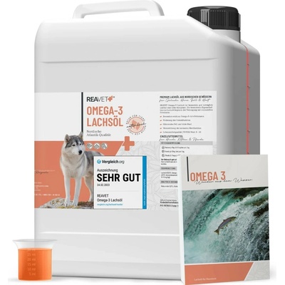 Reavet Omega-3 lososový olej 5 litrů