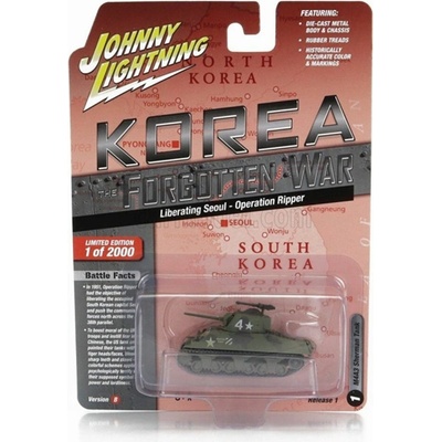 Johnny Lightning Sherman Tank M4A3 Korea 1:64