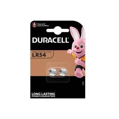Duracell Батерия алкална DURACELL LR1130 LR54 AG10, 2pk блистер 1.5V