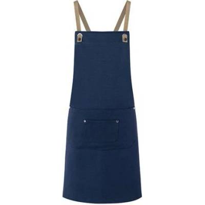 Karlowsky Gastro zástěra KY120 Steel-Blue 70x85cm