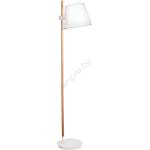 Viokef Lighting Подова лампа VIANA 1xE27/60W/230V бяла/кафява (VI0206)
