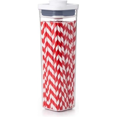OXO Dóza Pop Good Grips Mini štvorec vzduchotesná stohovateľná 0,8 l
