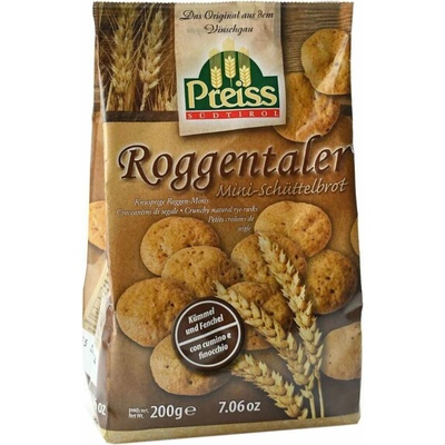 Preiss chrumkavý ražný snack 200 g