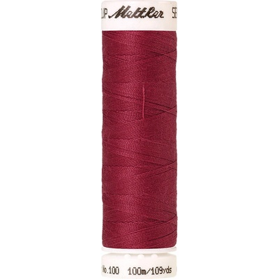 Nitě SERALON 100m na univerzální šití, polyester AMANN Mettler - více barev 6677: 0641 tmavě růžová