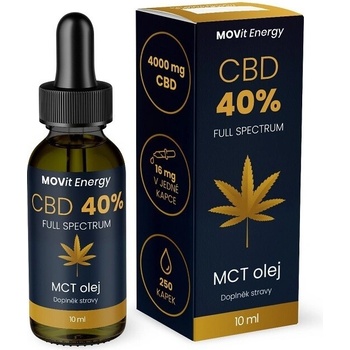 Movit Energy CBD 40% Full Spectrum MCT olej 10 ml