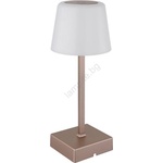 GLOBO 28061CH - LED настолна лампа XAYDEN, 2W, 5V, 800 mAh, бежова (GL8631)