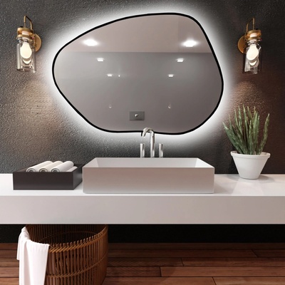 Baltica Design Bright Stain I 80x57 cm čierna 5904107918785