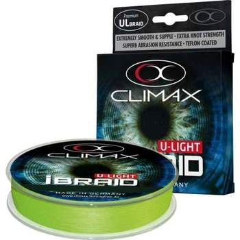 Climax šnúra iBraid U-light fluo zelená 135m 0,08mm 6kg