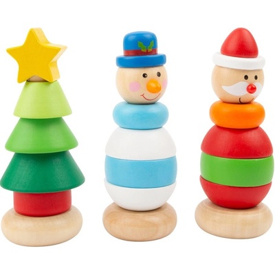 Small Foot Vánoční nasazovací figurka 1 ks modrá