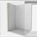 Mexen Kioto L душ екран Walk-in 85 x 200 см, прозрачен, златен - 800-085-103-50-00 (800-085-103-50-00)