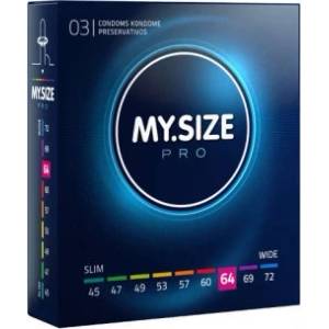 My Size Pro 3 бр. Презервативи My Size Pro 64 мм
