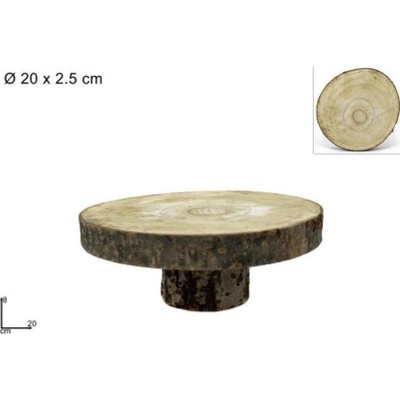 Makro Podnos s nožičkou 20x2,5cm