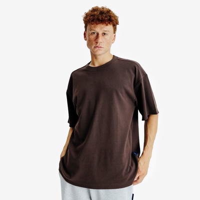 Decathlon pánske oversize Elementals hnedé
