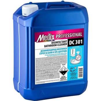 Medix Professional Дезинфeкциращ киселинен спрей за бани и spa-центрове Medix P (5020260018)