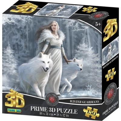 PRIME 3D puzzle Zimní strážcovia 150 ks