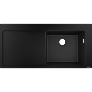 Hansgrohe Кухненска мивка Hansgrohe S514-F450-Graphiteblack (43314170) - bay Мивка за вграждане