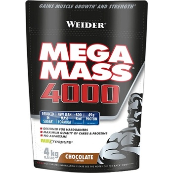 Weider Mega Mass 4000 [4000 грама] Ягода