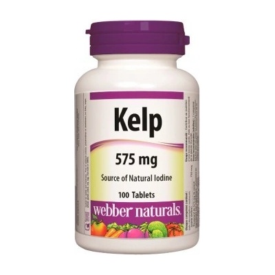 Webber Naturals Kelp 575 mg 100 tablet