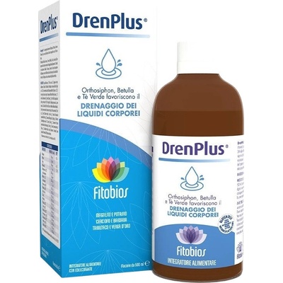 Fitobios DrenPlus Сироп за дренаж, чернодробна подкрепа и контрол на теглото, 500 ml, Fitobios (430215 FITO)