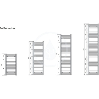 ZEHNDER Aura 1469 mm x 600 mm PBCZ-150-060-05